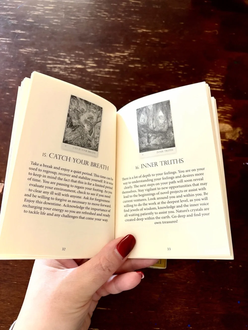 Nature’s Whispers Oracle Cards Deck Guidebook Angela Hartfield Set - Picture 3 of 5